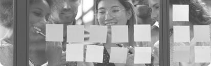 people brainstorming